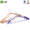 stainless pvc coat metal gold clothes hanger